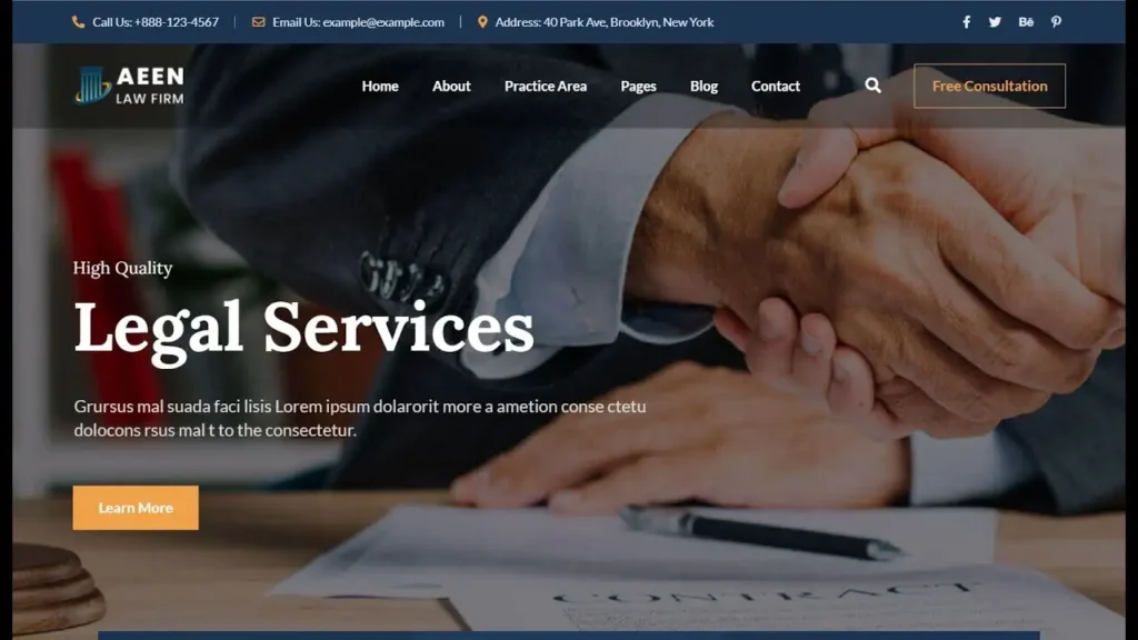 أهمية الموقع الإلكتروني للمحامين